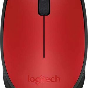 Logitech M171 Raton Inalambrico 1000dpi - 3 Botones - Uso Ambidiestro - Color Rojo