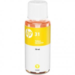HP 31 Amarillo Botella de Tinta Original - 1VU28AE