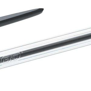 Bic Cristal Original Boligrafo de bola - Punta redonda de 1.0mm - Trazo 0.4mm - Tinta con Base de Aceite - Color Negro