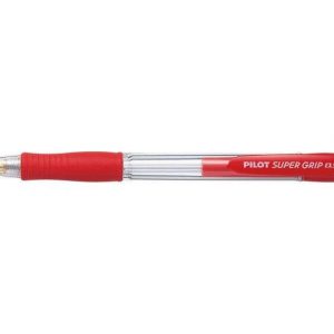 Pilot Portaminas SuperGrip H185 - Trazo 0.5mm - Mina HB - Cuerpo Rojo