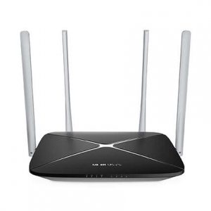 Mercusys Router Inalambrico AC1200 Dual Band - 5 Puertos - 10/100Mbps - 4 Antenas 5dBi