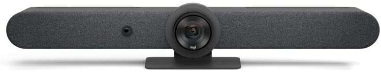 Logitech Rally Bar Sistema de Videoconferencias Ultra HD 4K PTZ WiFi - Todo en Uno - Campo Visual 90º - USB-A, USB-C, HDMI, RJ45 - Mando a Distancia - Color Negro