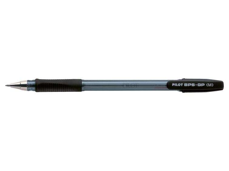 Pilot BPS-GP Boligrafo de Bola con Punta Mediana de 1mm - Trazo de 0.25mm - Recargable - Color Negro 1 Pilot BPS-GP Boligrafo de Bola con Punta Mediana de 1mm - Trazo de 0.25mm - Recargable - Color Negro