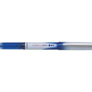 Pilot Boligrafo de Tinta Liquida V Ball Grip 07 - Punta de Bola Conica 0.7mm - Trazo 0.5mm - Grip de Goma - Color Azul