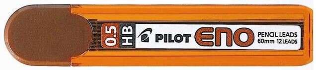 Pilot Caja de 12 Minas ENO 0.5 para Portaminas - Dureza HB - Trazo 0.5mm