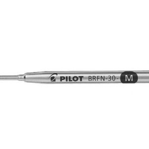 Pilot Recambio Metalico para Boligrafos Ageless, Custom Urushi, Grance, Raiz y Heritage 91 - Punta Media 1.00mm - Color Negro
