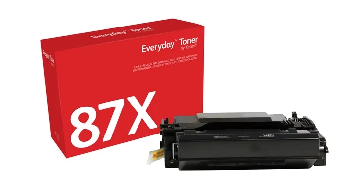 Xerox Everyday HP CF287X Negro Cartucho de Toner Generico - Reemplaza 87X 1 Xerox Everyday HP CF287X Negro Cartucho de Toner Generico - Reemplaza 87X