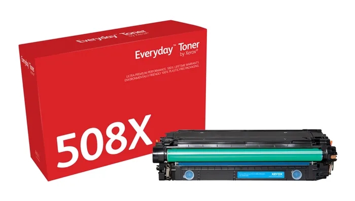 Xerox Everyday HP CF361X Cyan Cartucho de Toner Generico - Reemplaza 508X 1 Xerox Everyday HP CF361X Cyan Cartucho de Toner Generico - Reemplaza 508X