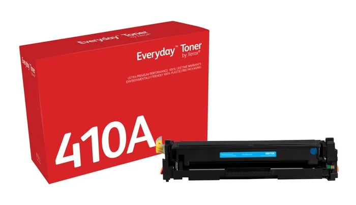 Xerox Everyday HP CF411A Cyan Cartucho de Toner Generico - Reemplaza 410A 1 Xerox Everyday HP CF411A Cyan Cartucho de Toner Generico - Reemplaza 410A