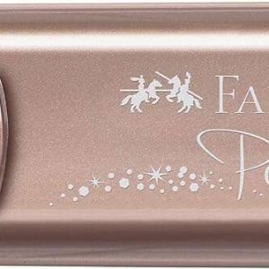 Faber-Castell Textliner 46 Metallic Marcador Fluorescente - Punta Biselada - Trazo entre 1mm y 5mm - Tinta con Base de Agua - Color Oro Rosa