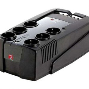 Riello i-Plug SAI 60-600 VA / 360W  Offline - USB 2.0, 6x Shucko + 2x IEC