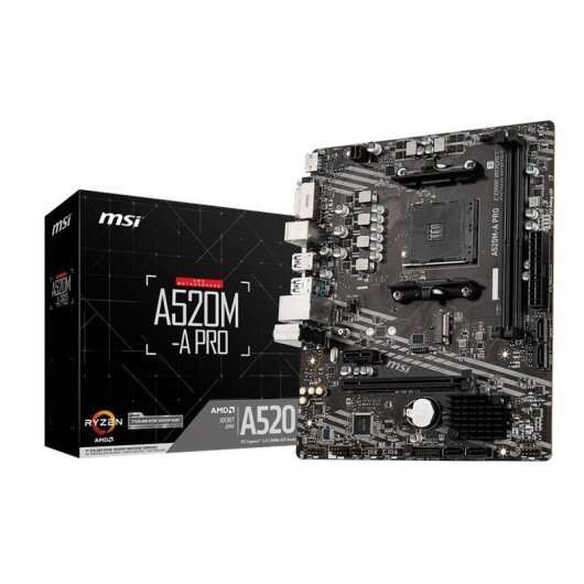 MSI A520M-A Pro Placa Base AMD