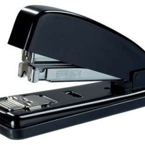 Petrus 226 Grapadora Metalica - Hasta 30 Hojas - Grapado Cerrado, Abierto y Clavado - Color Negro