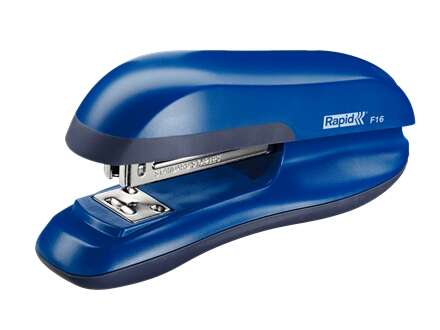 Rapid F16 Grapadora de Sobremesa - Hasta 30 Hojas - Grapado Abierto, Cerrado y Clavado - Color Azul 1 Rapid F16 Grapadora de Sobremesa - Hasta 30 Hojas - Grapado Abierto, Cerrado y Clavado - Color Azul