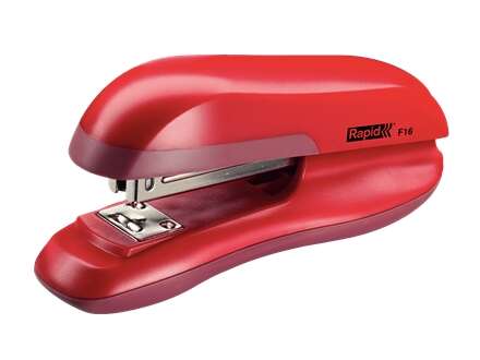 Rapid F16 Grapadora de Sobremesa - Hasta 30 Hojas - Grapado Abierto, Cerrado y Clavado - Color Rojo 1 Rapid F16 Grapadora de Sobremesa - Hasta 30 Hojas - Grapado Abierto, Cerrado y Clavado - Color Rojo