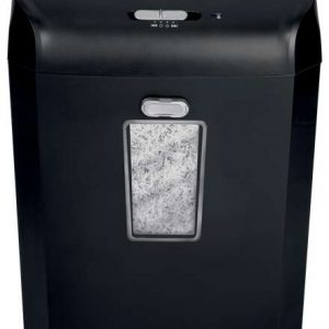 Rexel Promax RSX1035 Destructora de Papel Manual Corte en Particulas P-4- Destruye hasta 10 Hojas - Papelera de 35L - Color Negro