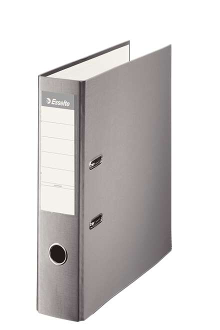 Esselte Archivador de Palanca - Formato A4 - Lomo 75mm - Capacidad para 500 Hojas - Color Gris 1 Esselte Archivador de Palanca - Formato A4 - Lomo 75mm - Capacidad para 500 Hojas - Color Gris