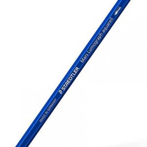 Staedtler Mars Lumograph Aquarell 100A Lapiz de Grafito - Mina 8B - Resistencia a la Rotura - Madera de Bosques Sostenibles