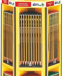 Staedtler Noris 120 Expositor de 576 Lapices de Grafito - Mina Resistente - Graduaciones Surtidas