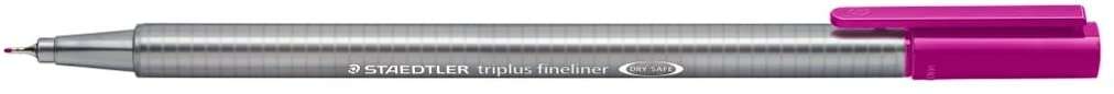 Staedtler Triplus Fineliner 334 Rotulador de Punta Fina - Trazo de 0.3mm - Tinta Base de Agua - Color Violeta Oscuro
