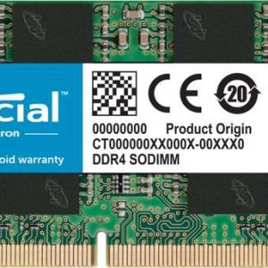 Crucial Memoria RAM SO-DIMM DDR4 2400Mhz PC4-19200 8GB CL17