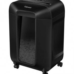 Fellowes LX85 Destructora de Papel Manual Corte en Particulas P-4 - Destruye hasta 12 Hojas - Papelera de 19L - Color Negro