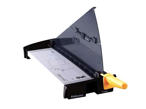 Fellowes Fusion A3 Guillotina hasta formato A3 - Capacidad hasta 10 Hojas - Longitud de Corte 460mm - Cuchilla de Acero Inoxidable - Guias de Corte y Radio para Cortes en Angulo 1 Fellowes Fusion A3 Guillotina hasta formato A3 - Capacidad hasta 10 Hojas - Longitud de Corte 460mm - Cuchilla de Acero Inoxidable - Guias de Corte y Radio para Cortes en Angulo