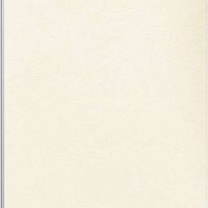 Fellowes Pack de 100 Portadas de Carton Simil Piel Delta Cuero A4 - 250 gr - Color Marfil