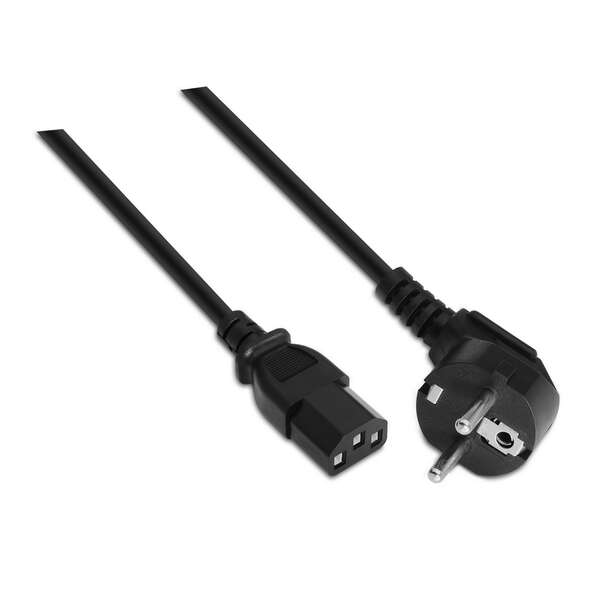 Aisens Cable Alimentacion CPU - CEE7/M-C13/H - 3.0m - 100% Cobre Puro AWG18 - Color Negro 1 Aisens Cable Alimentacion CPU - CEE7/M-C13/H - 3.0m - 100% Cobre Puro AWG18 - Color Negro
