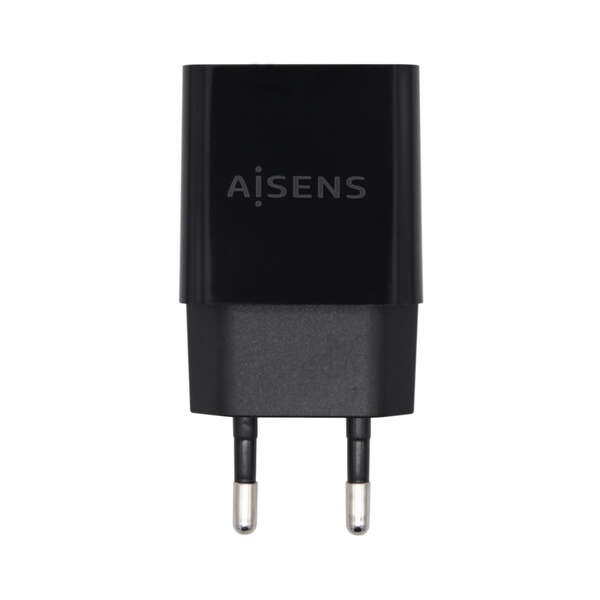 Aisens Cargador USB 10W Alta Eficiencia - 5V/2A - Color Negro