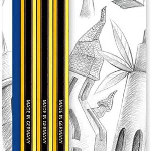 Staedtler Noris 120 Pack de 3 Lapices de Grafitito Hexagonales HB - Resistencia a la Rotura - Madera de Bosques Sostenibles