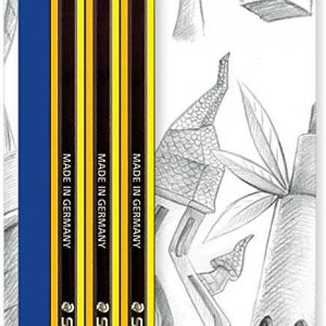 Staedtler Noris 122 Pack de 3 Lapices de Grafito Hexagonales 2HB con Goma - Resistencia a la Rotura - Madera de Bosques Sostenibles