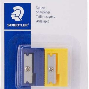 Staedtler 510 50 Sacapuntas de Plástico - Angulo de Afilado 23º - 1 Agujero