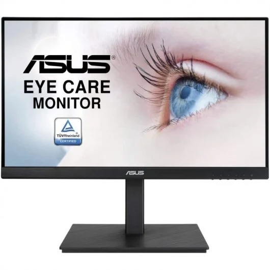 Asus Monitor 21.5" LED IPS FullHD 1080p 75Hz FreeSync - Respuesta 5ms - Altavoces Incorporados - Ajustable en Altura, Giratorio e Inclinable - Angulo de Vision 178° - 16:9 - USB, HDMI, VGA, DisplayPort - VESA 100x100mm