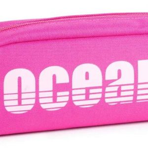 Oceans Wave California Estuche de 1 Cremallera - Tirador Ergonomico - Color Fucsia