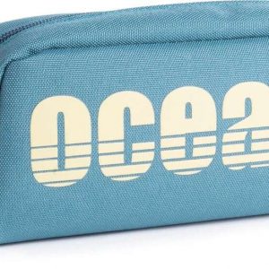 Oceans Wave California Estuche de 1 Cremallera - Tirador Ergonomico - Color Azul