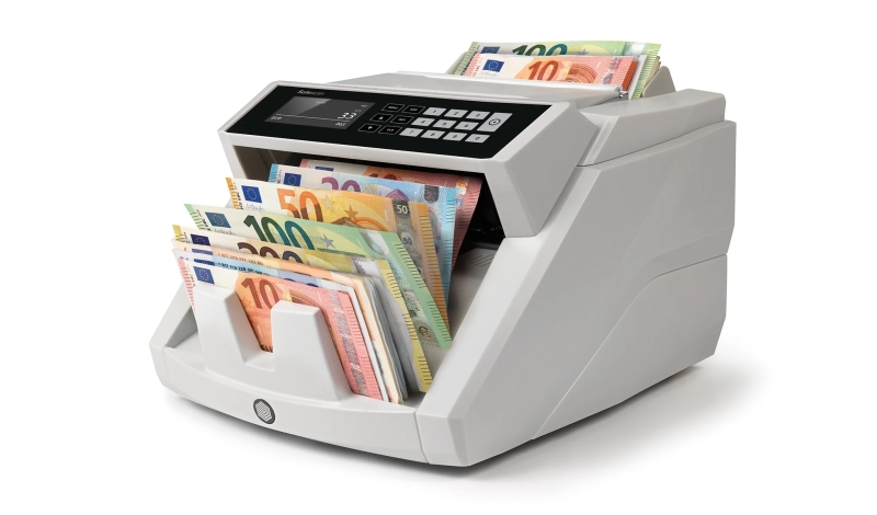 Safescan 2465-S Contadora de Billetes - Puede Contar Billetes de Euro Mezclados - Capacidad hasta 300 Billetes - 1000 Billetes por Minuto - Deteccion de Billetes Falsos 1 Safescan 2465-S Contadora de Billetes - Puede Contar Billetes de Euro Mezclados - Capacidad hasta 300 Billetes - 1000 Billetes por Minuto - Deteccion de Billetes Falsos