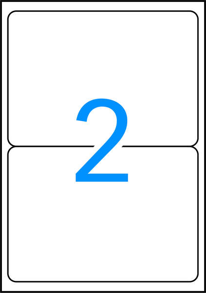 Apli Etiquetas Blancas Resistentes Intemperie 199.6 x 143.5mm 20 Hojas 1 Apli Etiquetas Blancas Resistentes Intemperie 199.6 x 143.5mm 20 Hojas