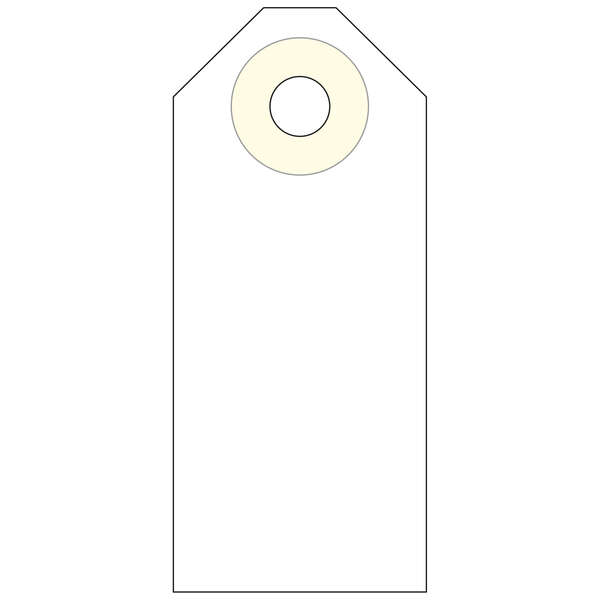 Apli Etiquetas con Arandela 60 x 26mm 1.000 U.