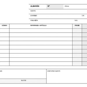 Apli Talonario Albaran 1/4 Apaisado Triplicado A-121 - 210x148mm - Copias Autocopiativas - Numeracion Secuencial - Papel Autocopiativo Blanco Color Blanco