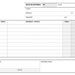 Apli Talonario Entrega 1/4 Apaisado Duplicado A-49 - Papel Autocopiativo - 50 Juegos por Talonario - Numeracion Secuencial - Blanco y Amarillo