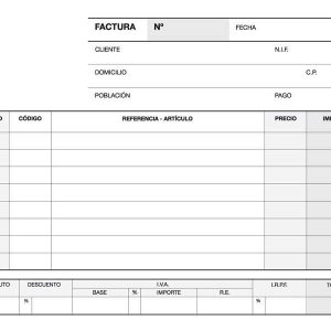 Apli Talonario Factura 1/8 Apaisado Duplicado A-67 - Papel Autocopiativo - 50 Juegos por Talonario - Numeracion Secuencial - Blanco y Amarillo