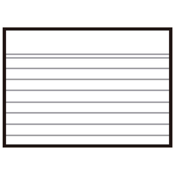 Apli Fichas Rayas Nº1 95x65mm 100U - Ideal para Organizar y Clasificar - Resistente y Duradero - Multicolor