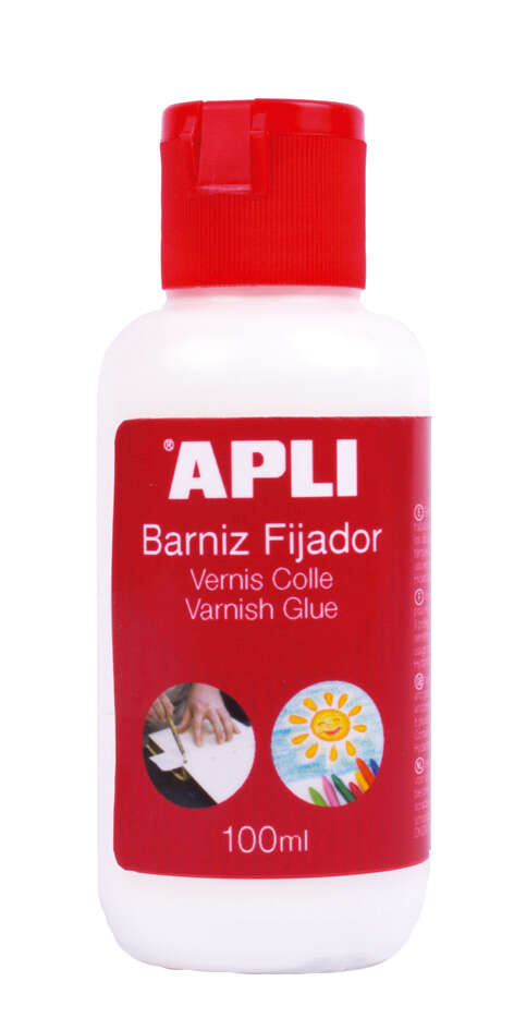 Apli Barniz Adhesivo Brillante 80ml - Proteccion Duradera - Secado Rapido - Facil Aplicacion - Transparente 1 Apli Barniz Adhesivo Brillante 80ml - Proteccion Duradera - Secado Rapido - Facil Aplicacion - Transparente