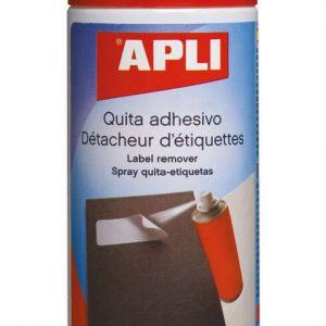 Apli Spray Quita Adhesivo 200ml - Elimina Facilmente Residuos de Adhesivo y Pegamento en Madera, Ceramica, Cristal, Metal y Plastico