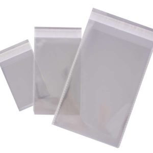 Apli Pack de 100 Bolsas Polipropileno con Cierre Adhesivo 60 x 80mm - Galga 120 - Alta Resistencia y Flexibilidad - Uso Alimenticio - Transparentes