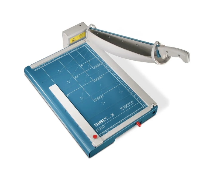Dahle 867 Cizalla Profesional de Palanca Formato A3 - Capacidad 35 Hojas - Cuchilla de Acero de Solingen - Sistema Automatico de Seguridad 1 Dahle 867 Cizalla Profesional de Palanca Formato A3 - Capacidad 35 Hojas - Cuchilla de Acero de Solingen - Sistema Automatico de Seguridad