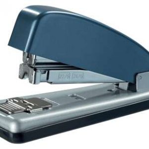 Petrus 226 Grapadora Metalica - Hasta 30 Hojas - Grapado Cerrado, Abierto y Clavado - Color Azul/Plata