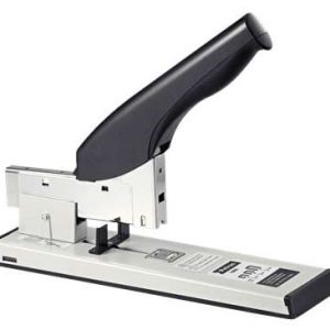 Petrus 1600 Grapadora de Gruesos - Hasta 100 Hojas - Grapado Cerrado - Para Grapas 24, 26 y 27 - Color Gris/Negro