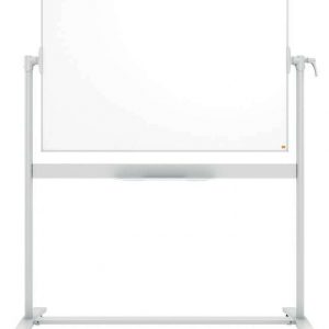 Nobo Pizarra Blanca Movil de Esmalte Classic - 1200 × 900mm - Diseño Puntero - Color Blanco